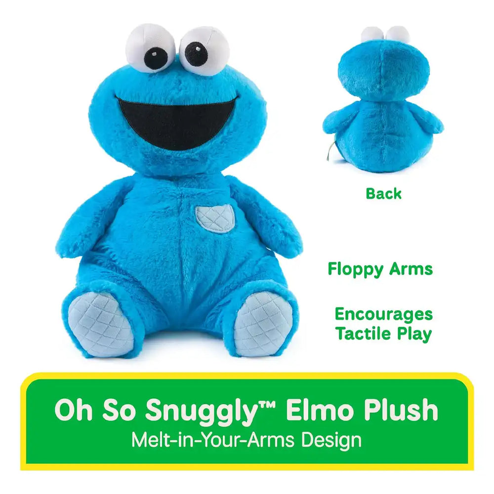 GUND Sesame Street Cookie Monster Oh So Snuggly 12.5" Plush Toy