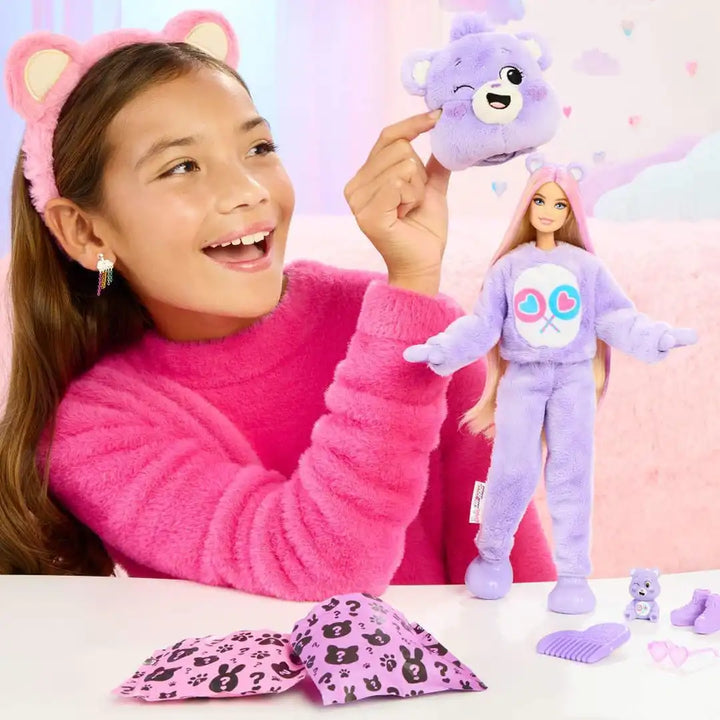 Mattel Cutie Reveal Barbie x Care Bears Series Action Figure Toy