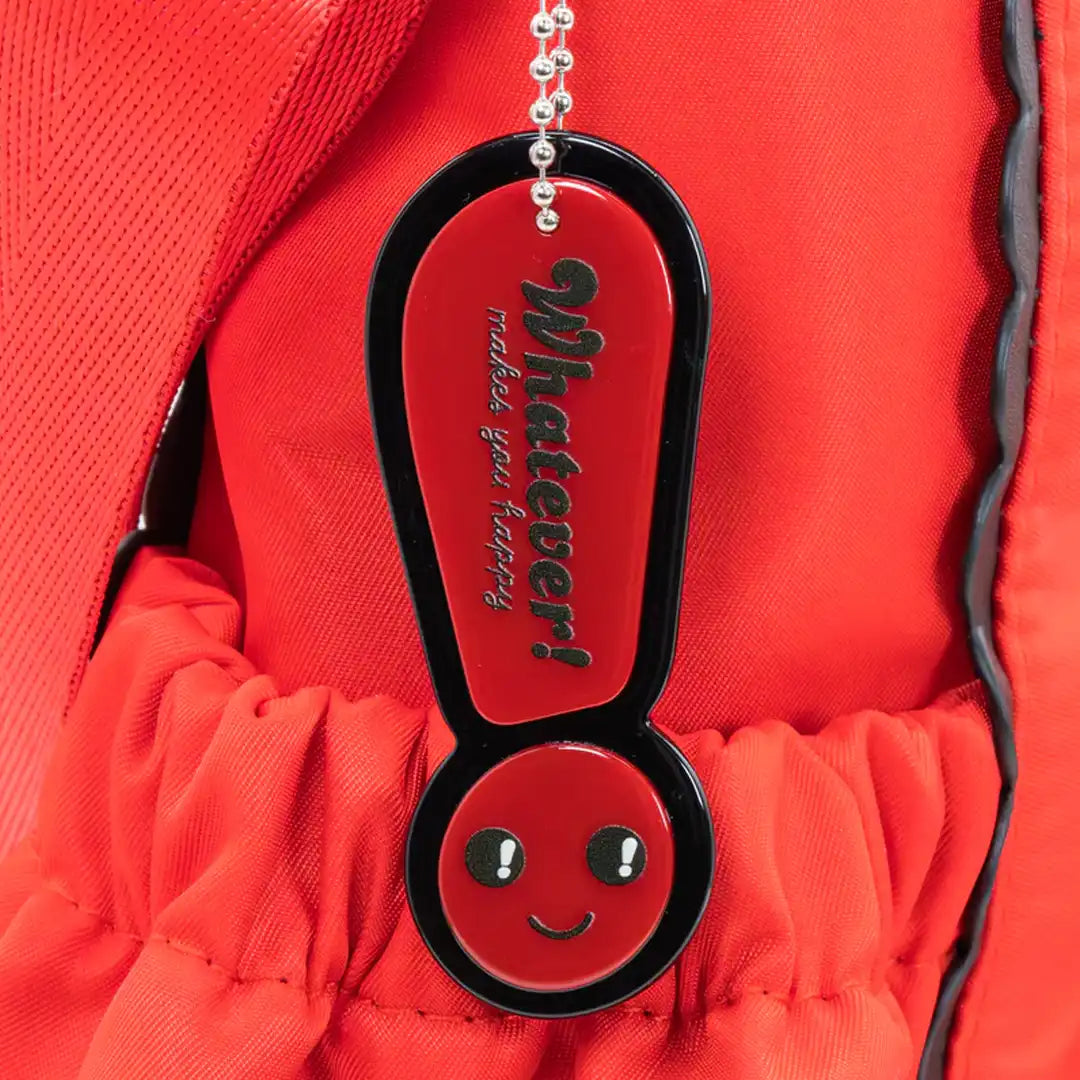 Whatever Makes You Happy Red Emotional Support Trinket Bag