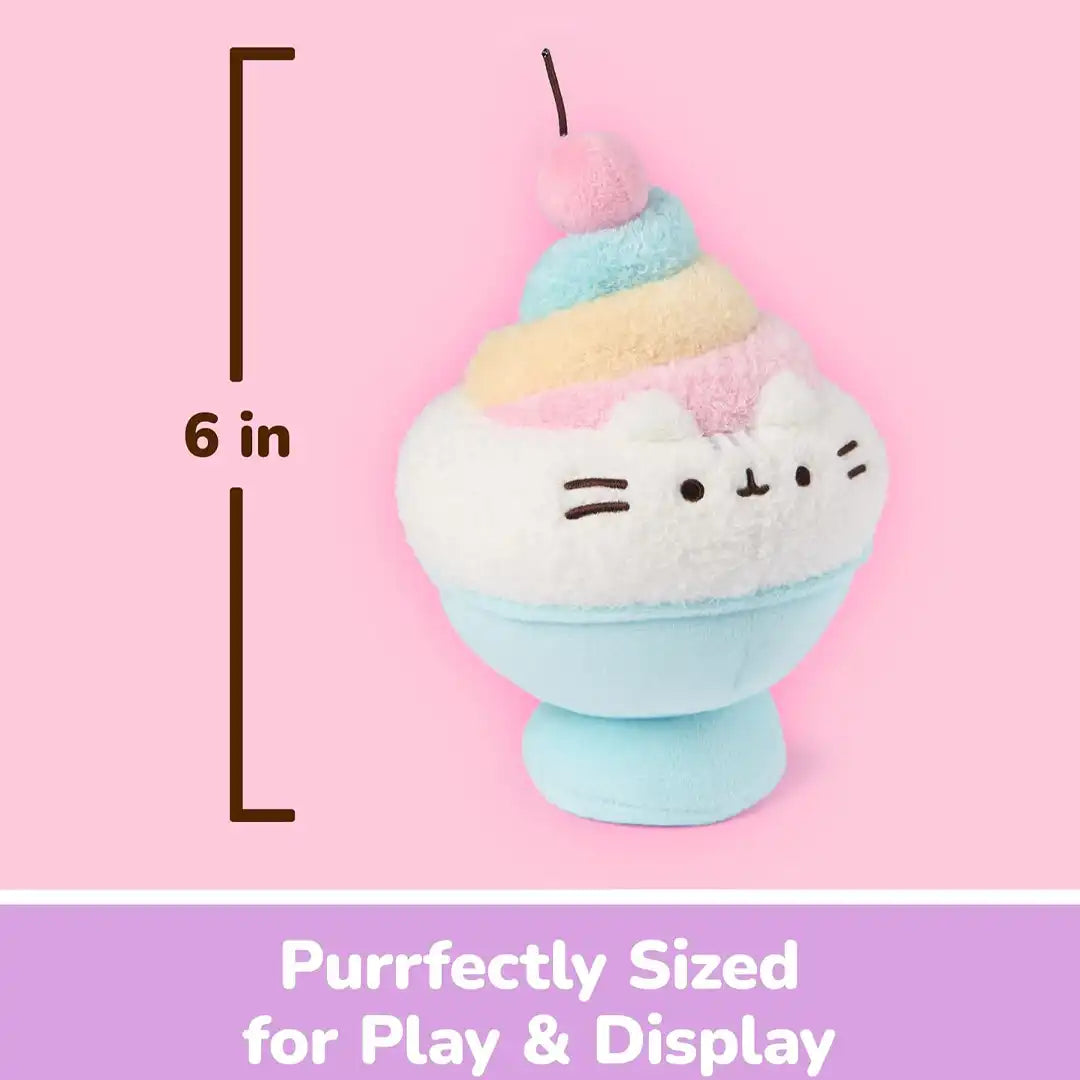 GUND Pusheen Shaved Ice 6-Inch Plush Toy