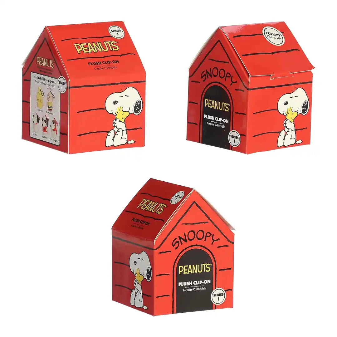 Aurora Adorable Peanuts Mystery Box Mini Plush Collectible Series 1