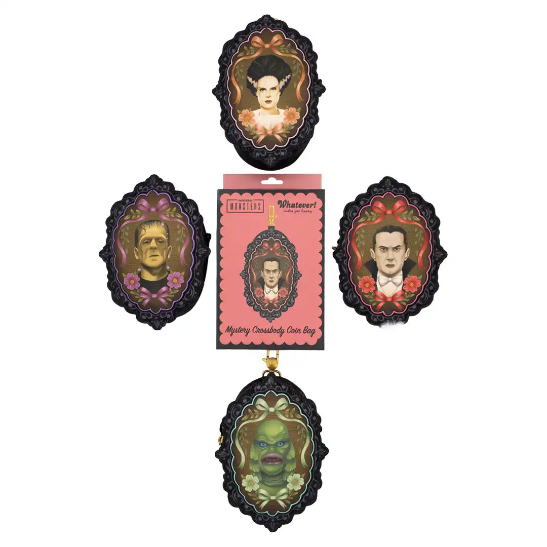 Whatever Makes You Happy Universal Monsters Coquette Mystery Box Mini Crossbody Bags