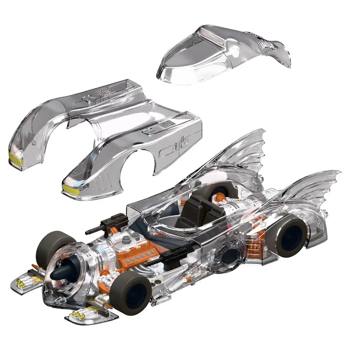 Super7 Super Cyborg 1989 Clear Batmobile Action Figure Vehicle