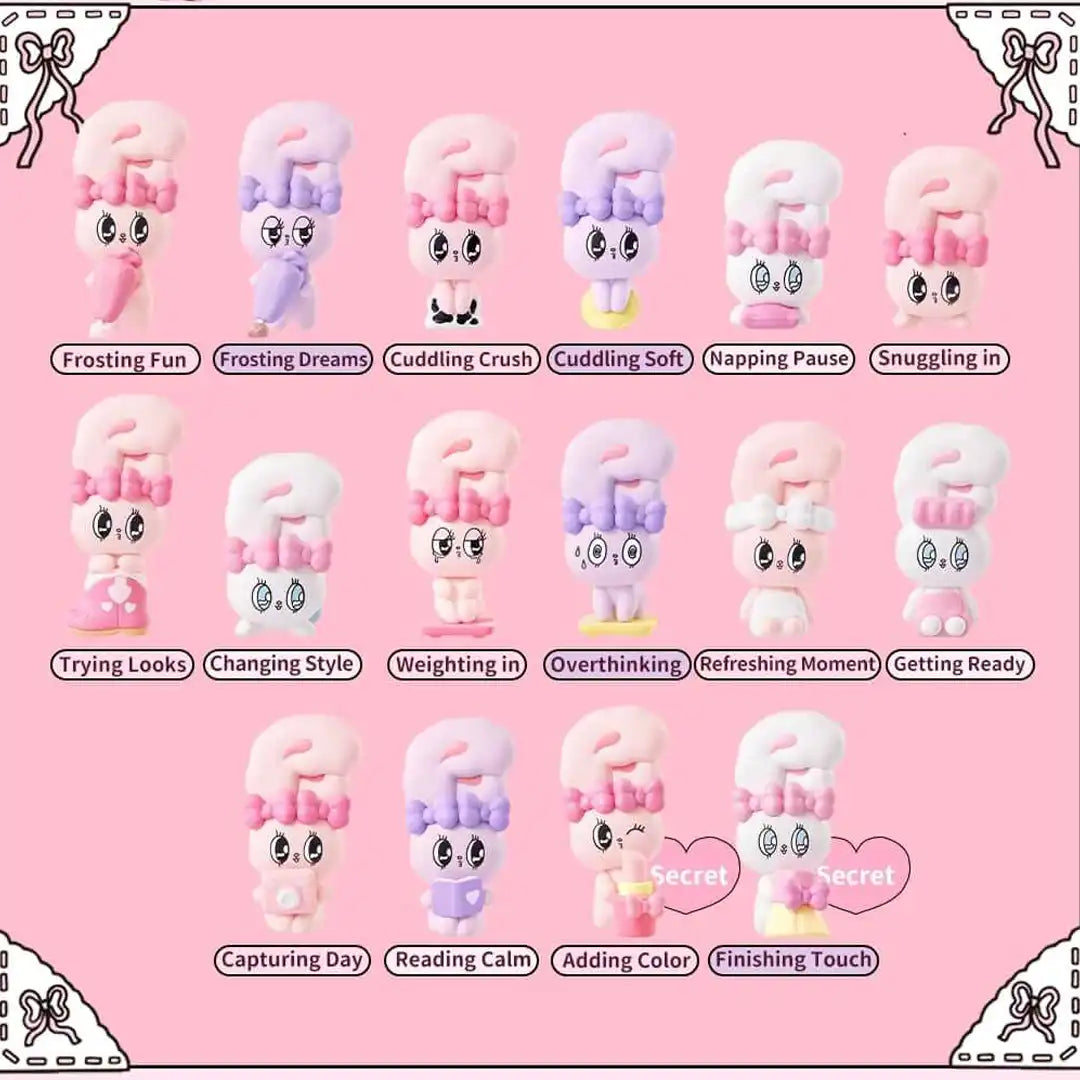 Funism Esther Bunny Little Vlog Series Bunny Face Blind Box Figures