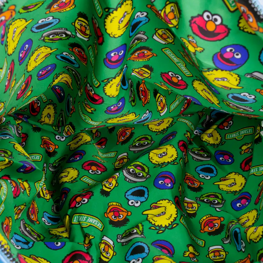 Whatever Makes You Happy Sesame Street Good Friends Great Times Oversized Tote Bag