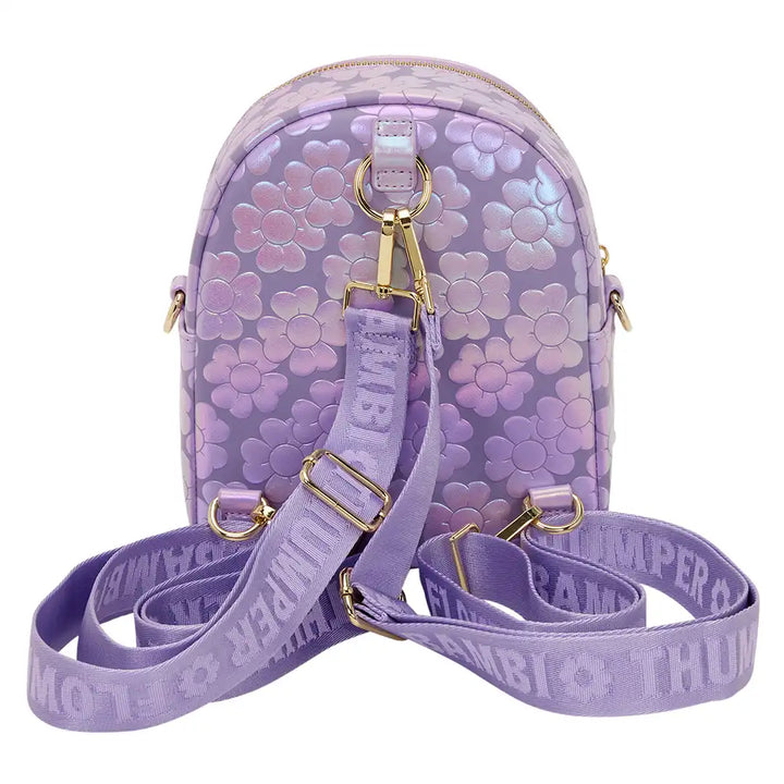 Loungefly Disney Bambi Micro Convertible Mini Backpack &amp; Crossbody Bag