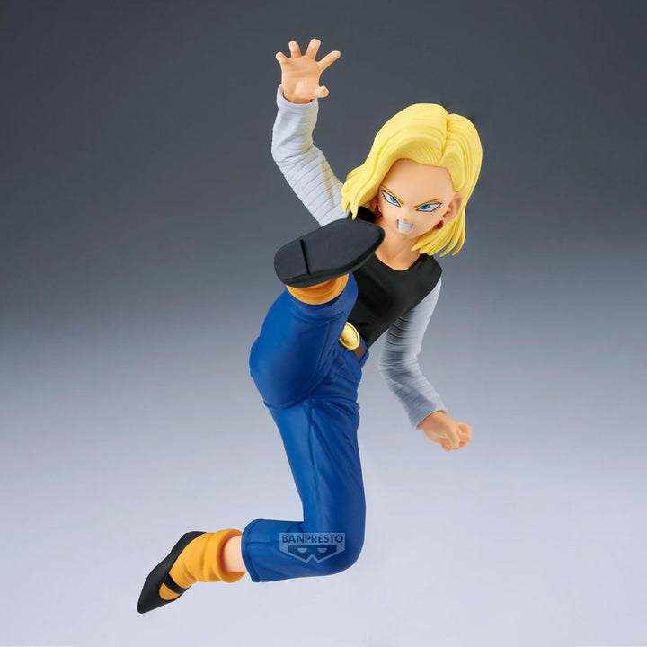 Banpresto - Dragon Ball Z - Android 18 &amp; Mr. Satan (vs Mighty Mask) Match Makers Figure