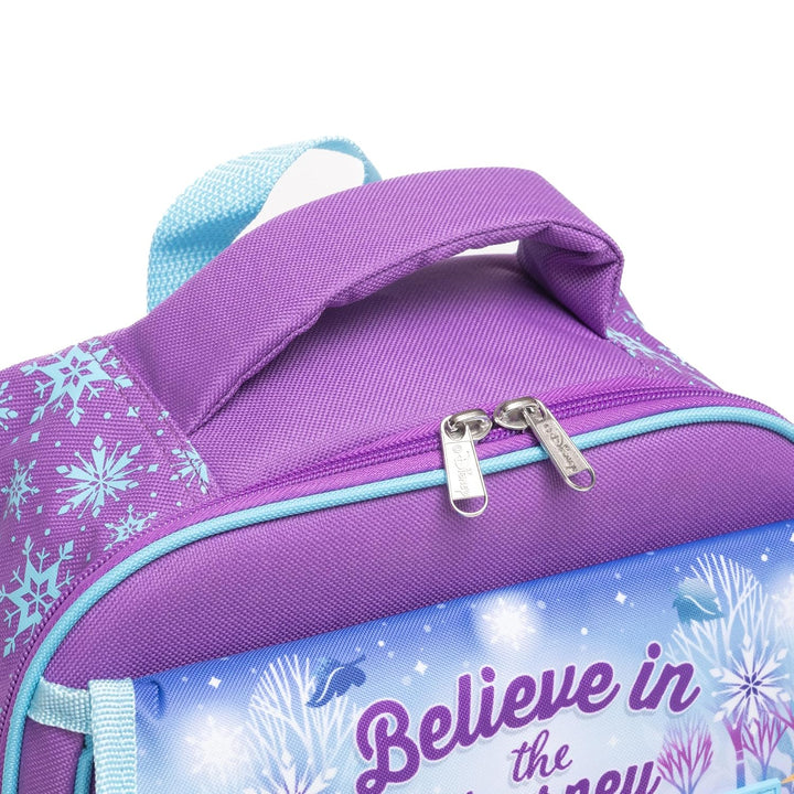 Ruz - Frozen Large School backpack with Padded Back and Adjustable Straps, Purple, A28233