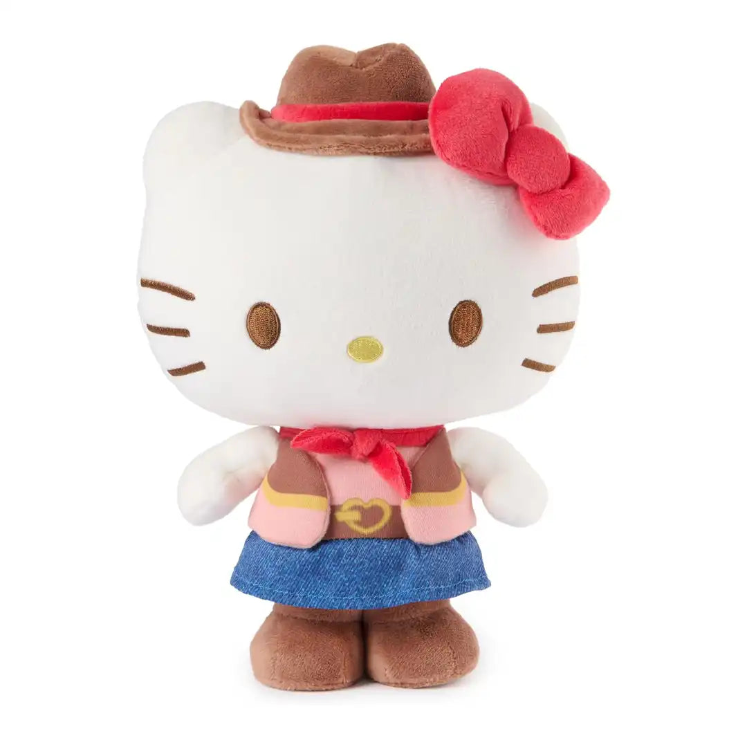 GUND Sanrio Hello Kitty Cowgirl 9.5" Plush Toy