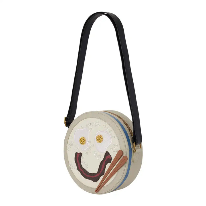 Loungefly Disney Mulan Congee Smiley Face Crossbody Bag