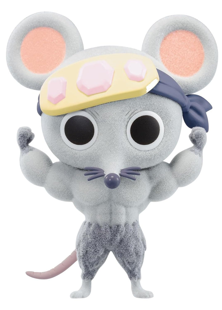 Banpresto - Demon Slayer: Kimetsu no Yaiba - Muscular Mice Fluffy Puffy Collectible Figure