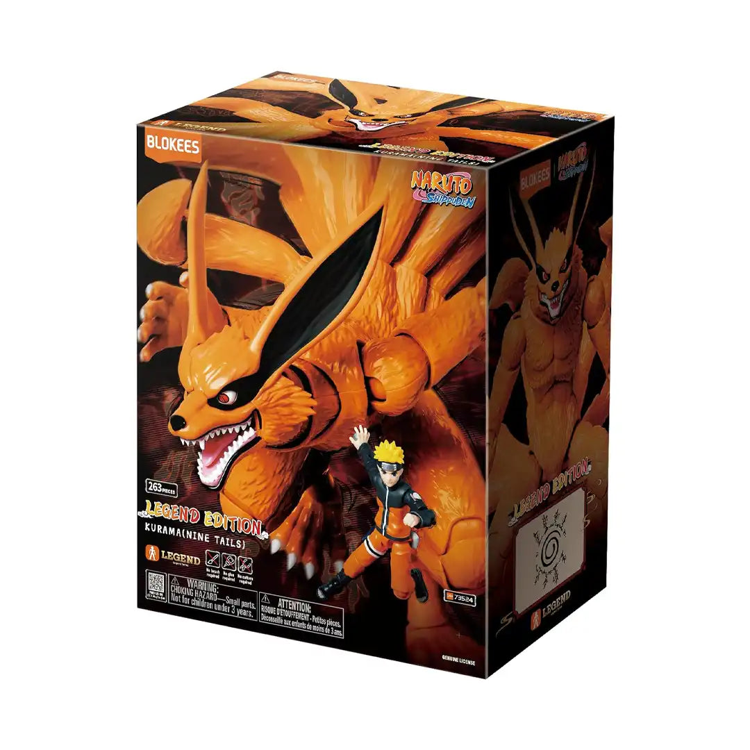 Blokees Naruto Legend Edition Nine Tails Kurama Model Kit