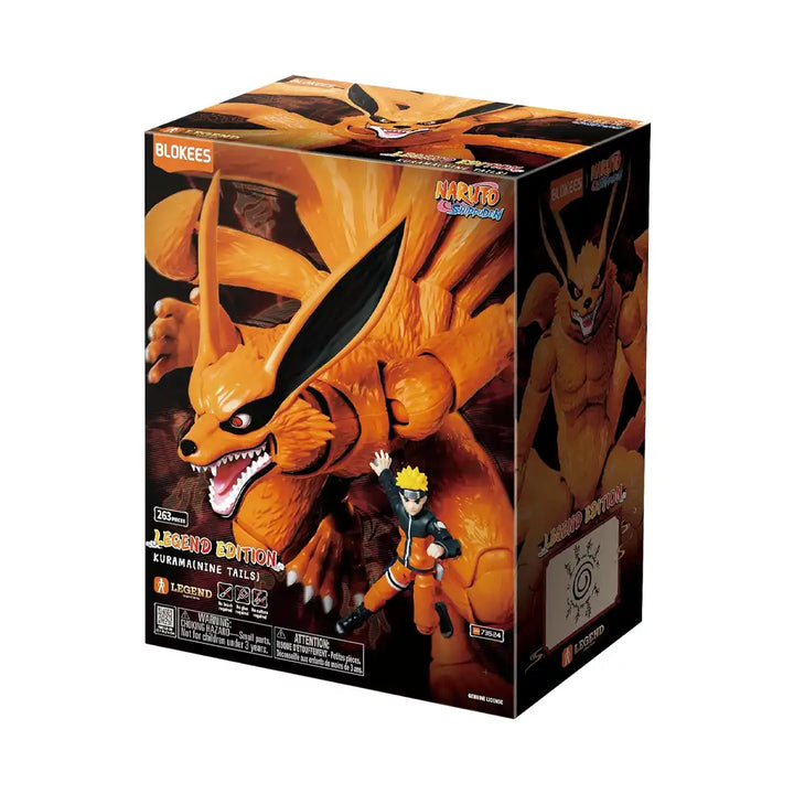 Blokees Naruto Legend Edition Nine Tails Kurama Model Kit