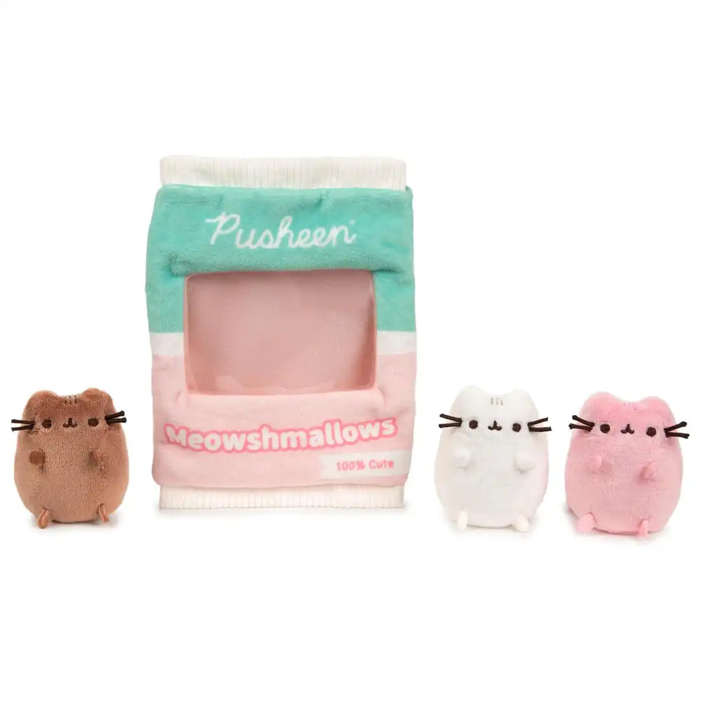 GUND Pusheen Meowshmallows Bag of Treats 7.5" Plush Toy