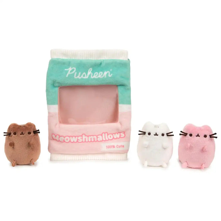 GUND Pusheen Meowshmallows Bag of Treats 7.5" Plush Toy