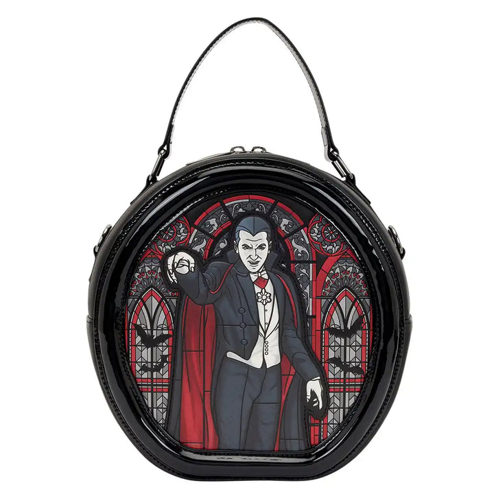 Loungefly Universal Monsters Dracula &amp; Frankenstein Crossbody Bag