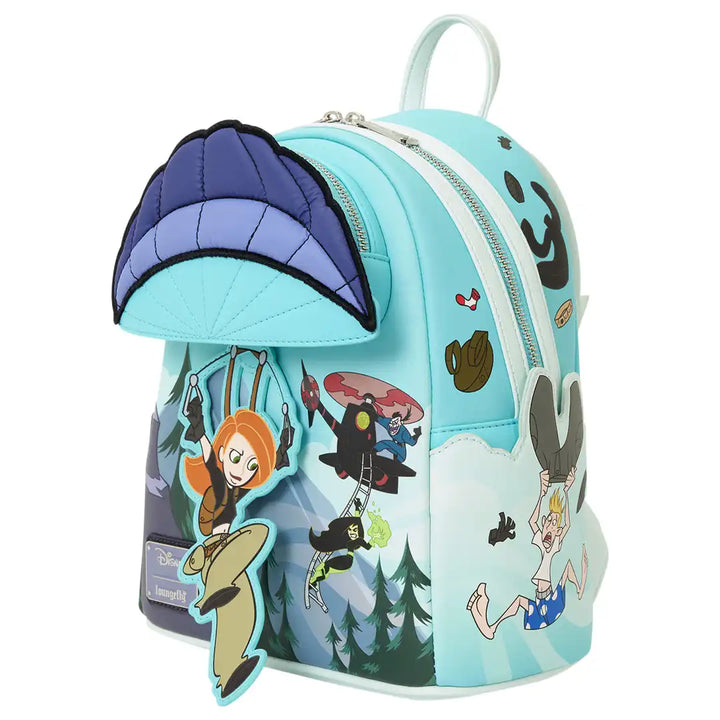 Loungefly Disney Kim Possible Paragliding Mini Backpack