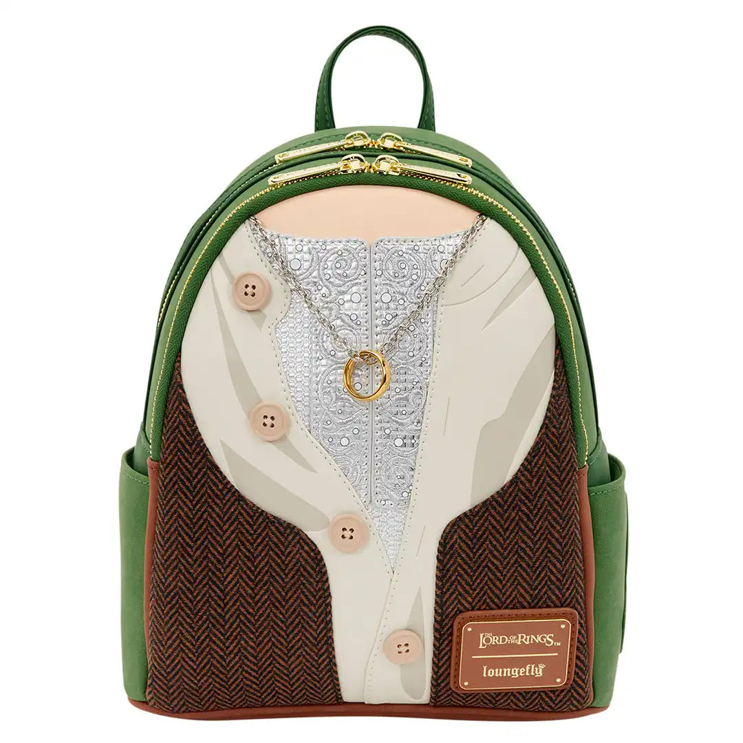 Loungefly Warner Bros Lord Of The Rings Frodo Mithril Cosplay Mini Backpack