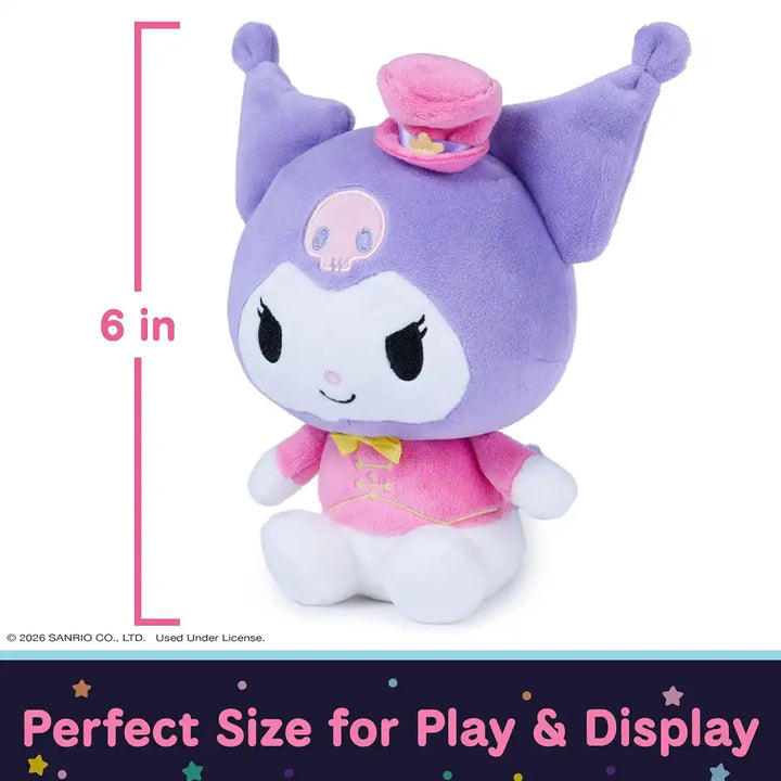 GUND Sanrio Kuromi Lion Tamer 6-Inch Circus Plush Toy