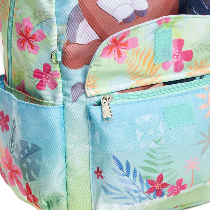 Wondapop Moana Backpack 15.5 Inch Junior Deluxe Nylon, Wayfinder’s Best Friend, Kids School Bag with Laptop Sleeve &amp; Pockets
