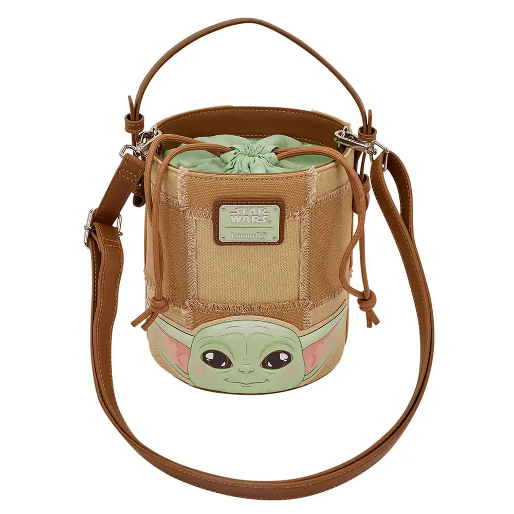 Loungefly Star Wars The Mandalorian Grogu & Anzellan Crossbody Bag