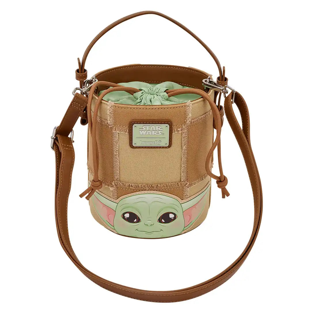 Loungefly Star Wars The Mandalorian Grogu &amp; Anzellan Crossbody Bag