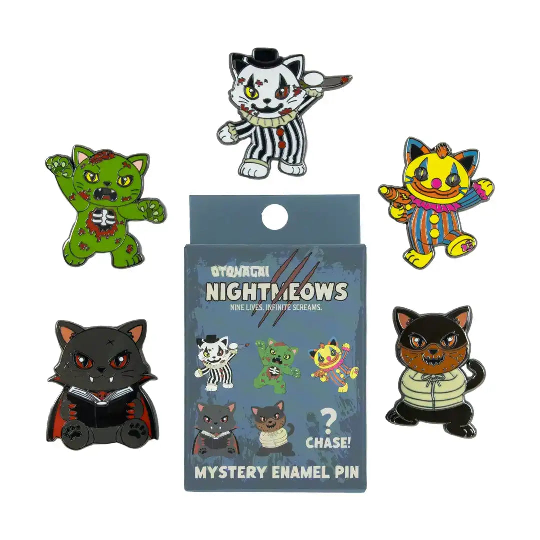 Otonagai Nightmeows Mystery Box Enamel Pins