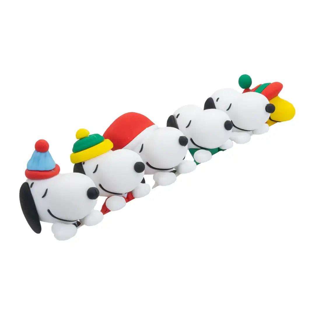 Whatever Makes You Happy Peanuts Winter Snoopy Mystery Box Phone Buddies