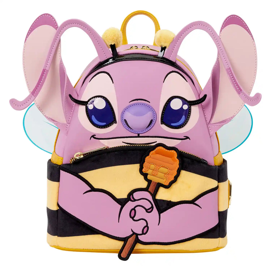 Loungefly Disney Angel Bumblebee Costume Cosplay Mini Backpack