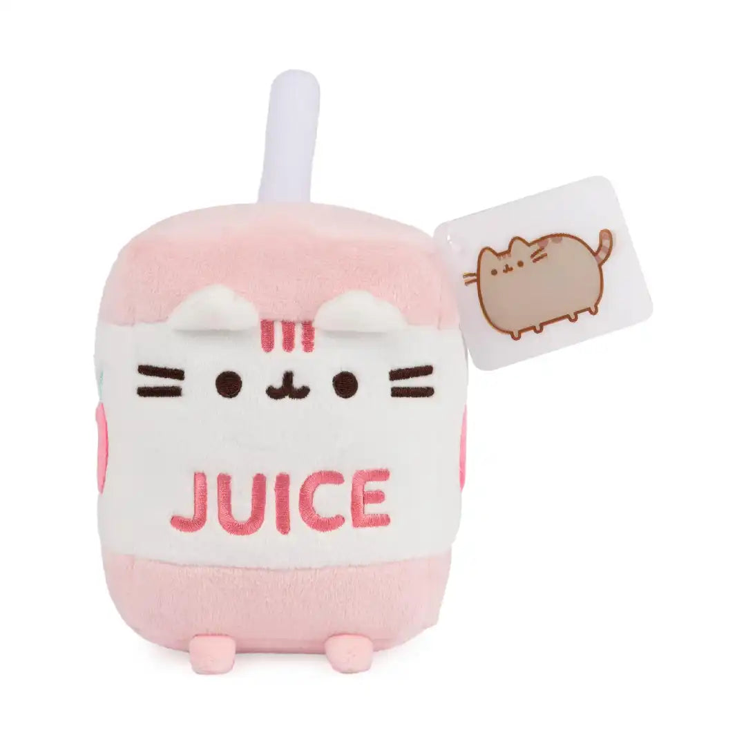 GUND Pusheen Juice Box Cat 6" Plush Toy