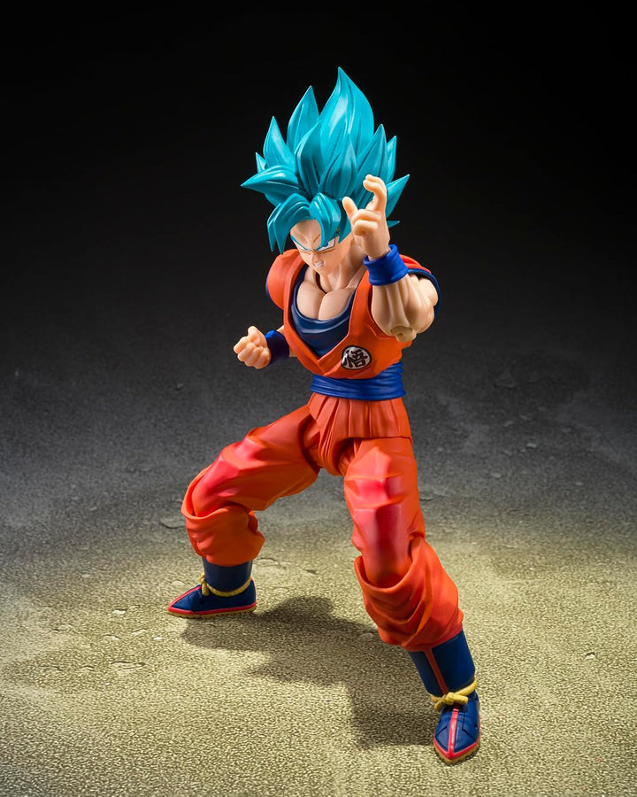TAMASHII NATIONS - Dragon Ball Z - Son Goku (The Kind-Hearted Saiyan) S.H.Figuarts Action Figure
