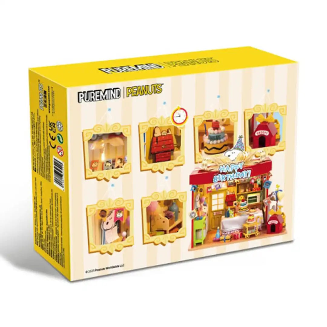Puremind Peanuts Snoopy Birthday Party Building Set