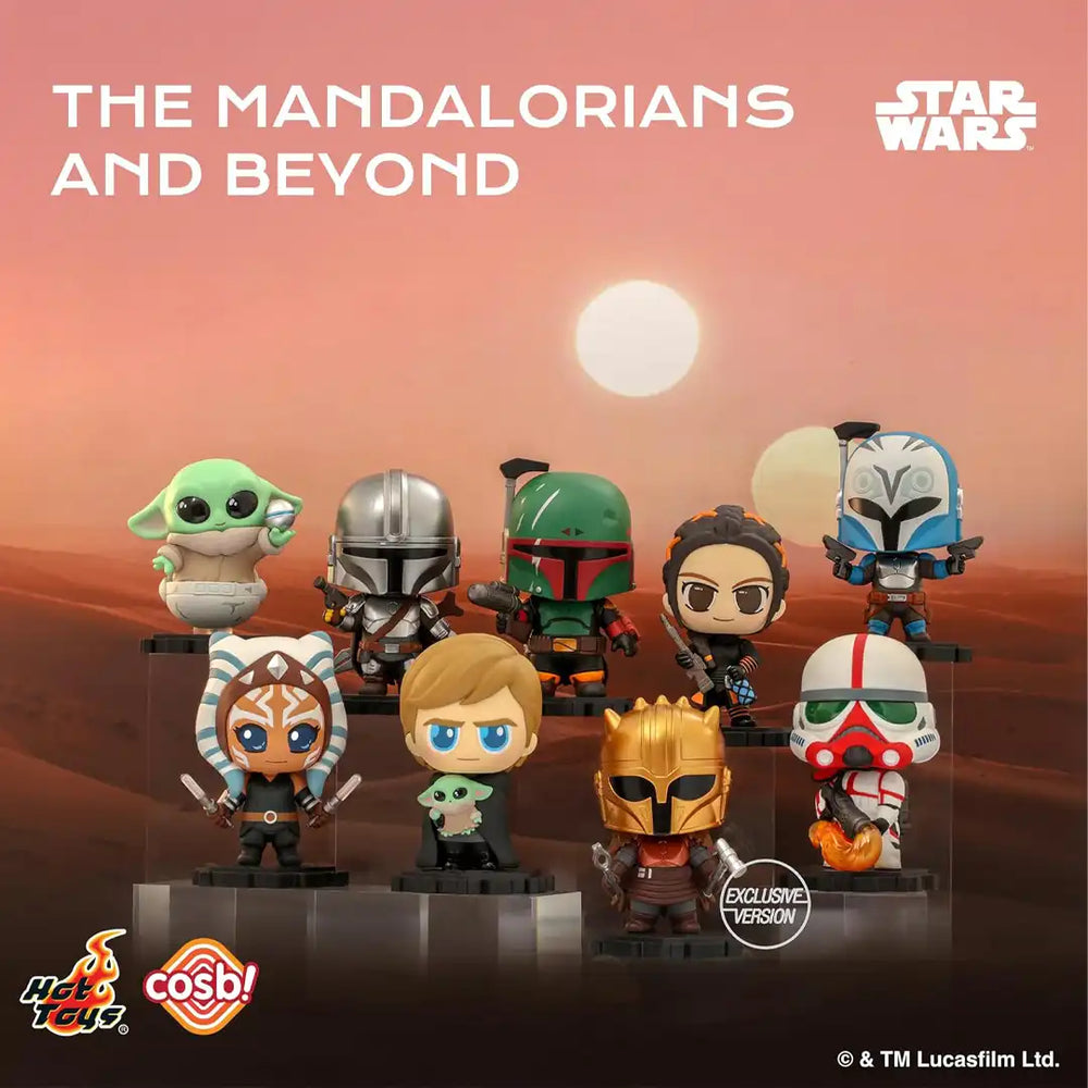 YuMe Star Wars Mandalorians and Beyond Cosbi Bobble Head Collection Blind Box
