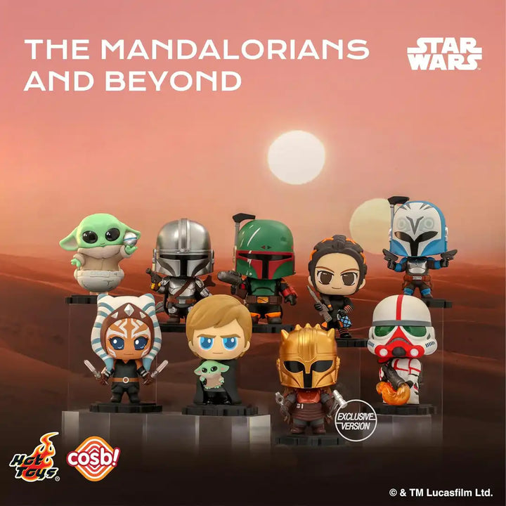 YuMe Star Wars Mandalorians and Beyond Cosbi Bobble Head Collection Blind Box