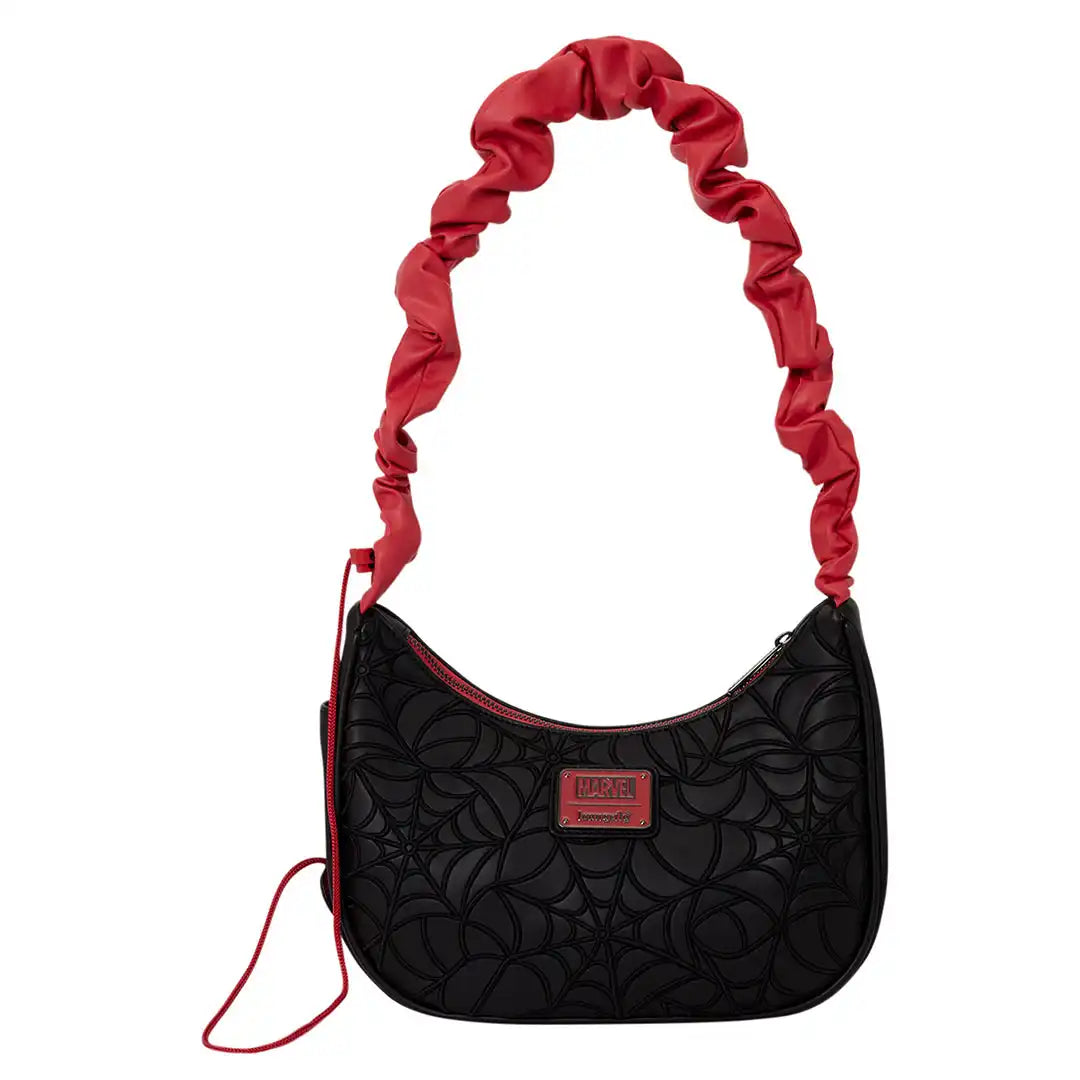 Loungefly Marvel Spider-Man Spider Web Crossbody Bag