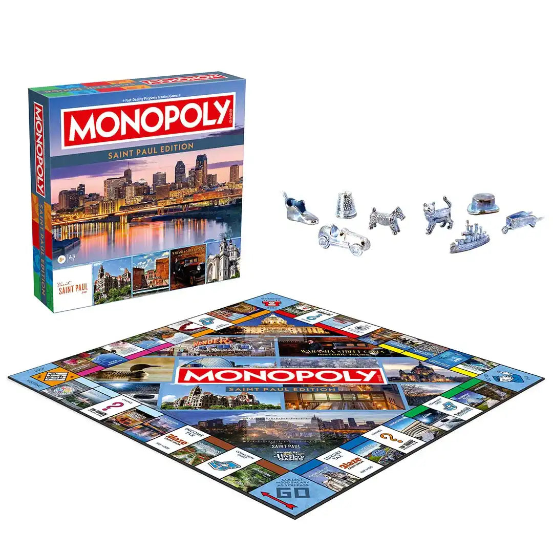Hasbro Monopoly Saint Paul, MN Edition