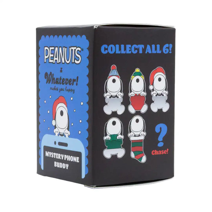 Whatever Makes You Happy Peanuts Winter Snoopy Mystery Box Phone Buddies