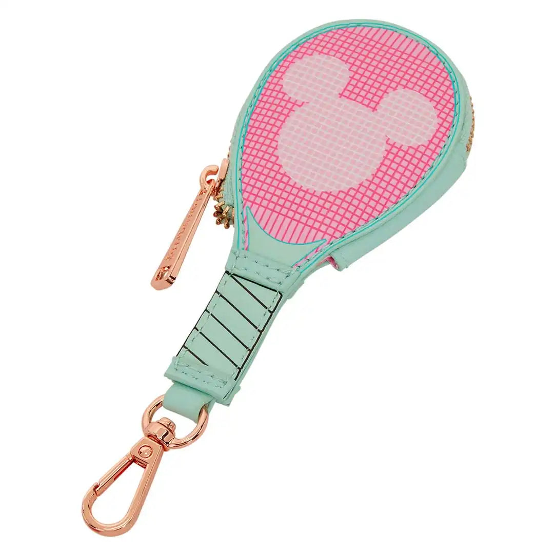 Loungefly Disney Mickey &amp; Friends Tennis Sling Crossbody Bag with Coin Bag