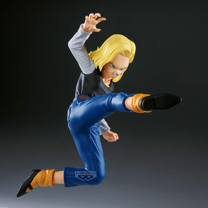 Banpresto - Dragon Ball Z - Android 18 &amp; Mr. Satan (vs Mighty Mask) Match Makers Figure