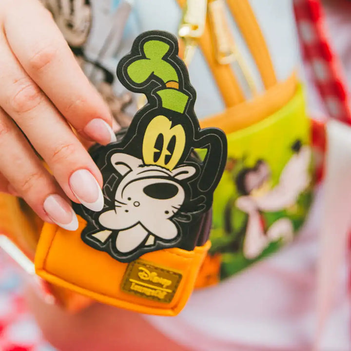 Loungefly Disney Mickey &amp; Friends Picnic Cosplay Mystery Mini Backpack Keychain Charm