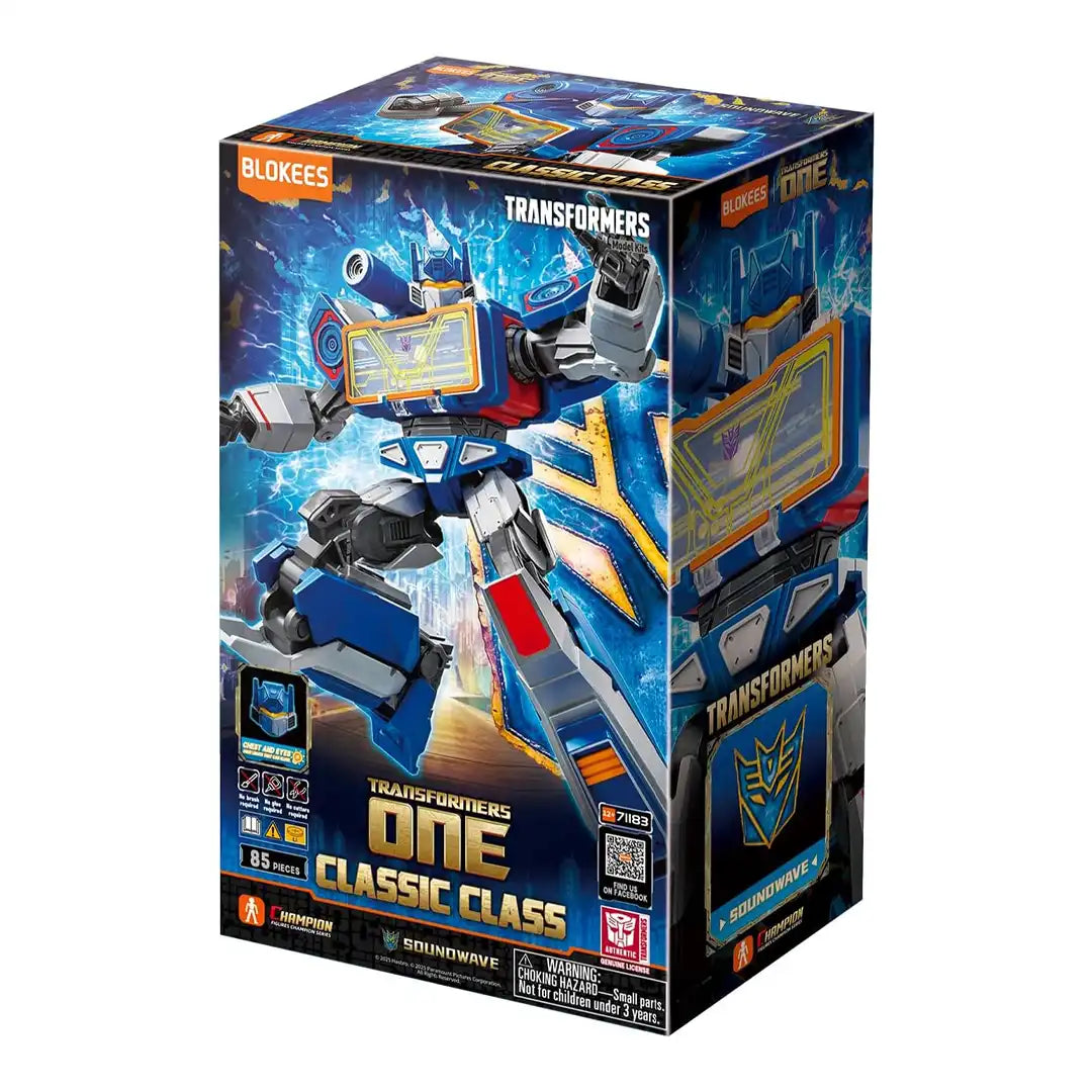 Blokees Transformers Classic Class 17 Soundwave Model Kit