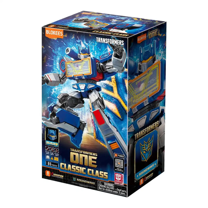 Blokees Transformers Classic Class 17 Soundwave Model Kit