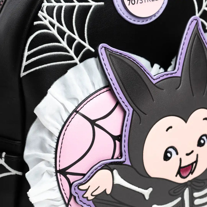 707 Street Exclusive Kewpie Bat &amp; Friends Heart Web Mini Backpack - Limited Edition 600