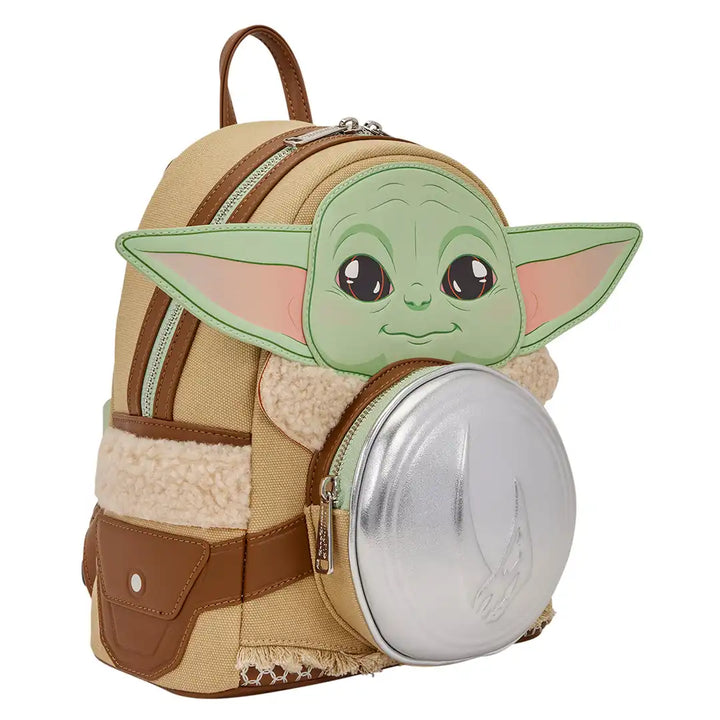 Loungefly Star Wars The Mandalorian Grogu &amp; Anzellan Mini Backpack