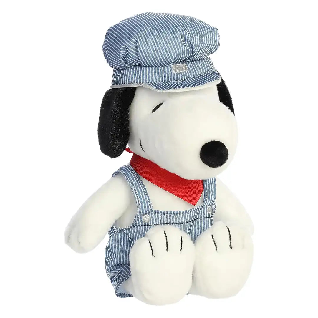 Aurora Adorable Peanuts 14" Train Enginner Snoopy