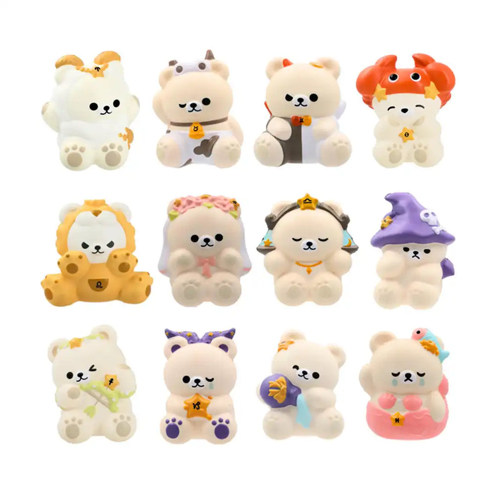 Molynk Muni Bear Overture Zodiac Squishy Blind Box