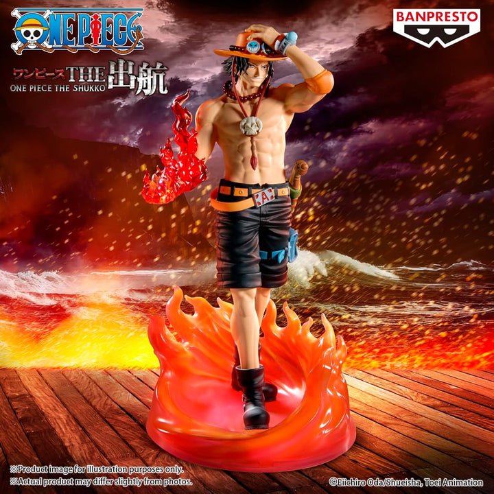 Banpresto - One Piece - Portgas D. Ace (Special Edition) The Shukko Logia Figure