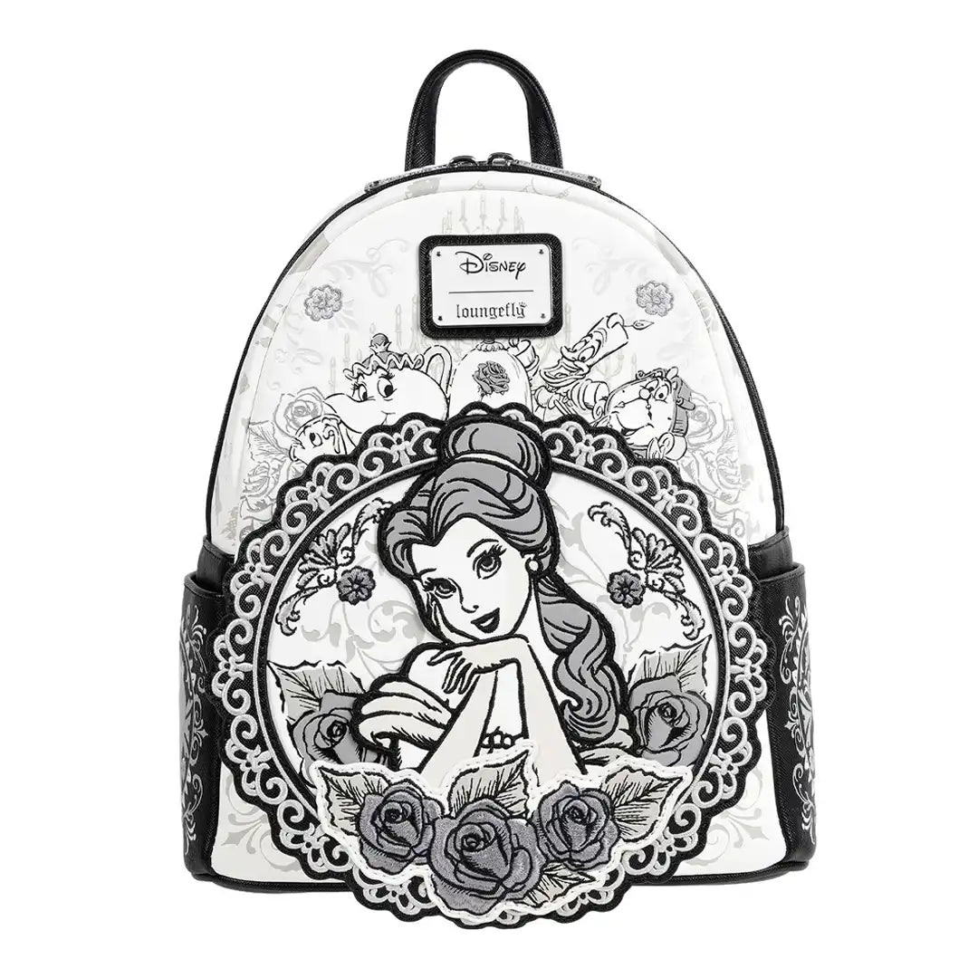 Loungefly Disney Beauty And The Beast Belle Sketch Mini Backpack - Entertainment Earth EX