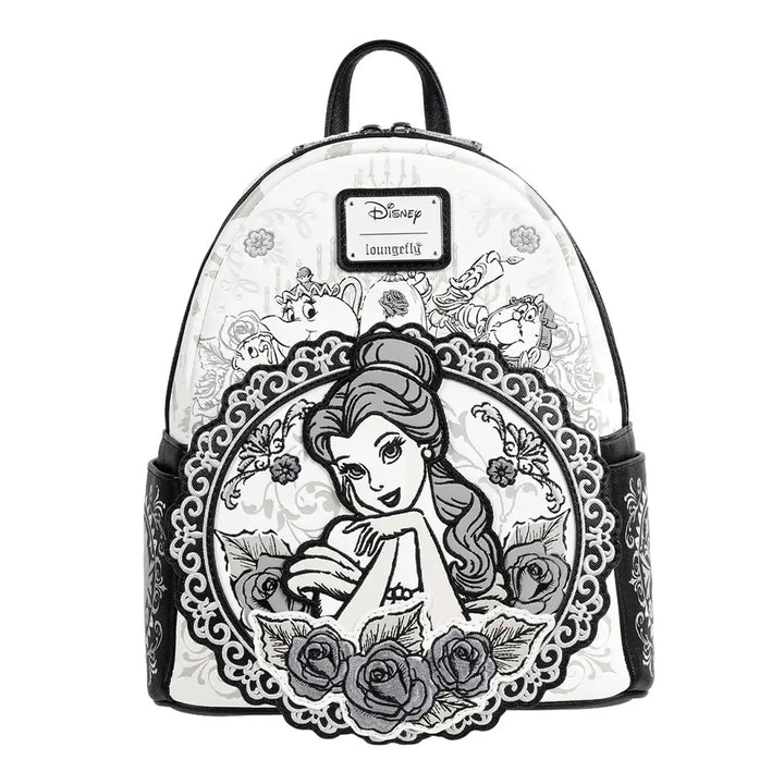 Loungefly Disney Beauty And The Beast Belle Sketch Mini Backpack - Entertainment Earth EX