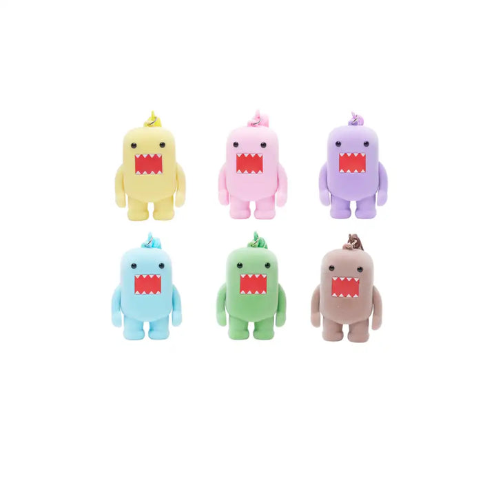 DOMO 3" Inch Mystery Box Flocked Clip-On Figure